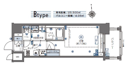 水商売賃貸　ズーム四谷左門町　間取り図