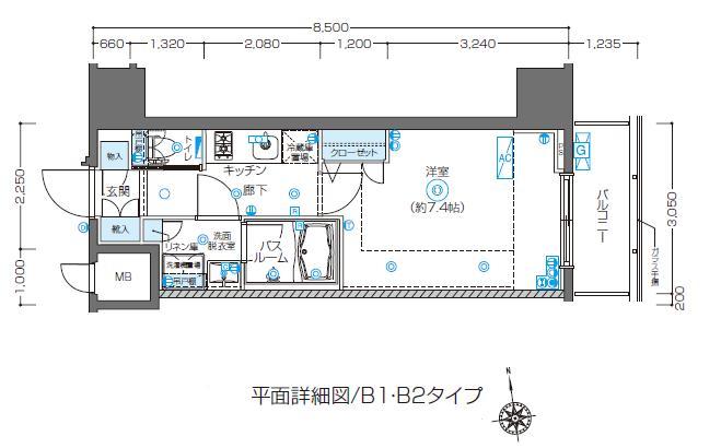 水商売賃貸　ズーム東新宿　間取り図