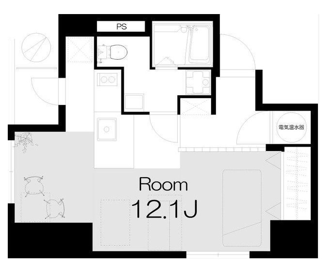 水商売賃貸　ライオンズマンション初台第3　間取り図