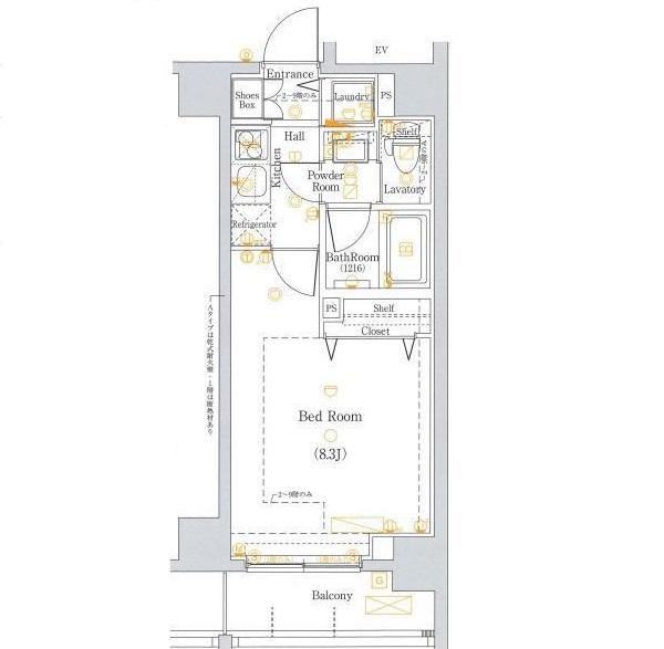 水商売賃貸　ＤＩＰＳ新宿御苑　間取り図