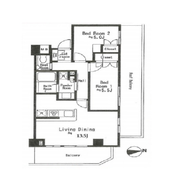 水商売賃貸　白金ＨＯＵＳＥ　図面