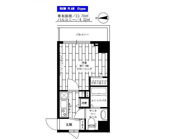 水商売賃貸 　ステージファースト南麻布　間取り図