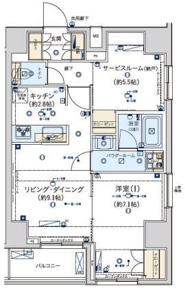 間取図