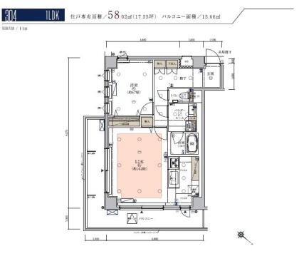  物件画像  貴社帯図面  物元帯図面  アルヴェール松濤